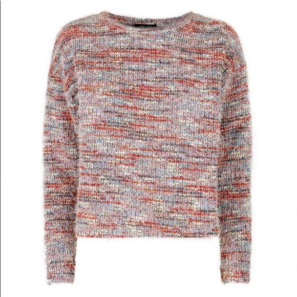 New Look Multi-Colored Striped Sweater Size Small - Picture 3 of 14